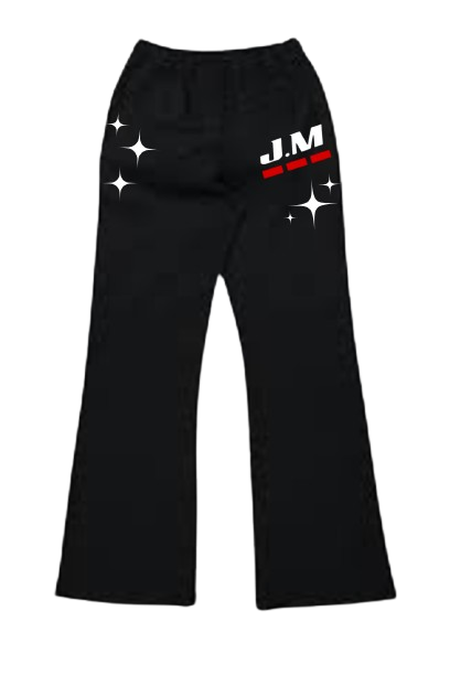 J.M Flared Sweatpants Stars ED.